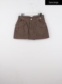 studded-pocket-cargo-mini-skirt-cd322
