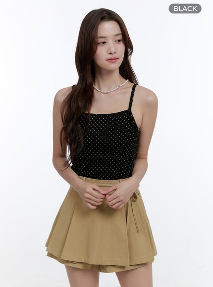 polka-dot-sleeveless-camisole-top-oo407