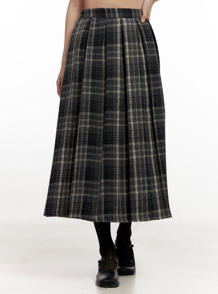 plaid-print-maxi-skirt-on422