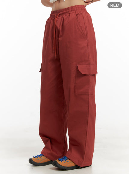 comfy-cargo-pants-red-oa429