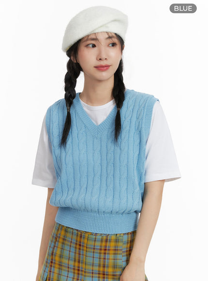 cable-knit-sweater-vest-om408