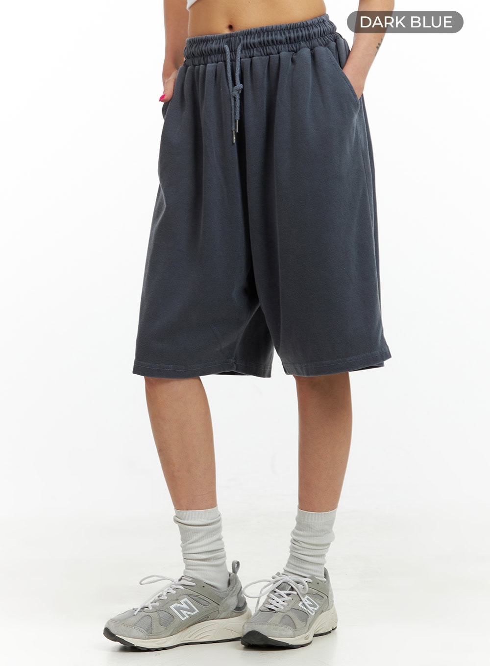 comfy-sweat-shorts-iu419 / Dark blue