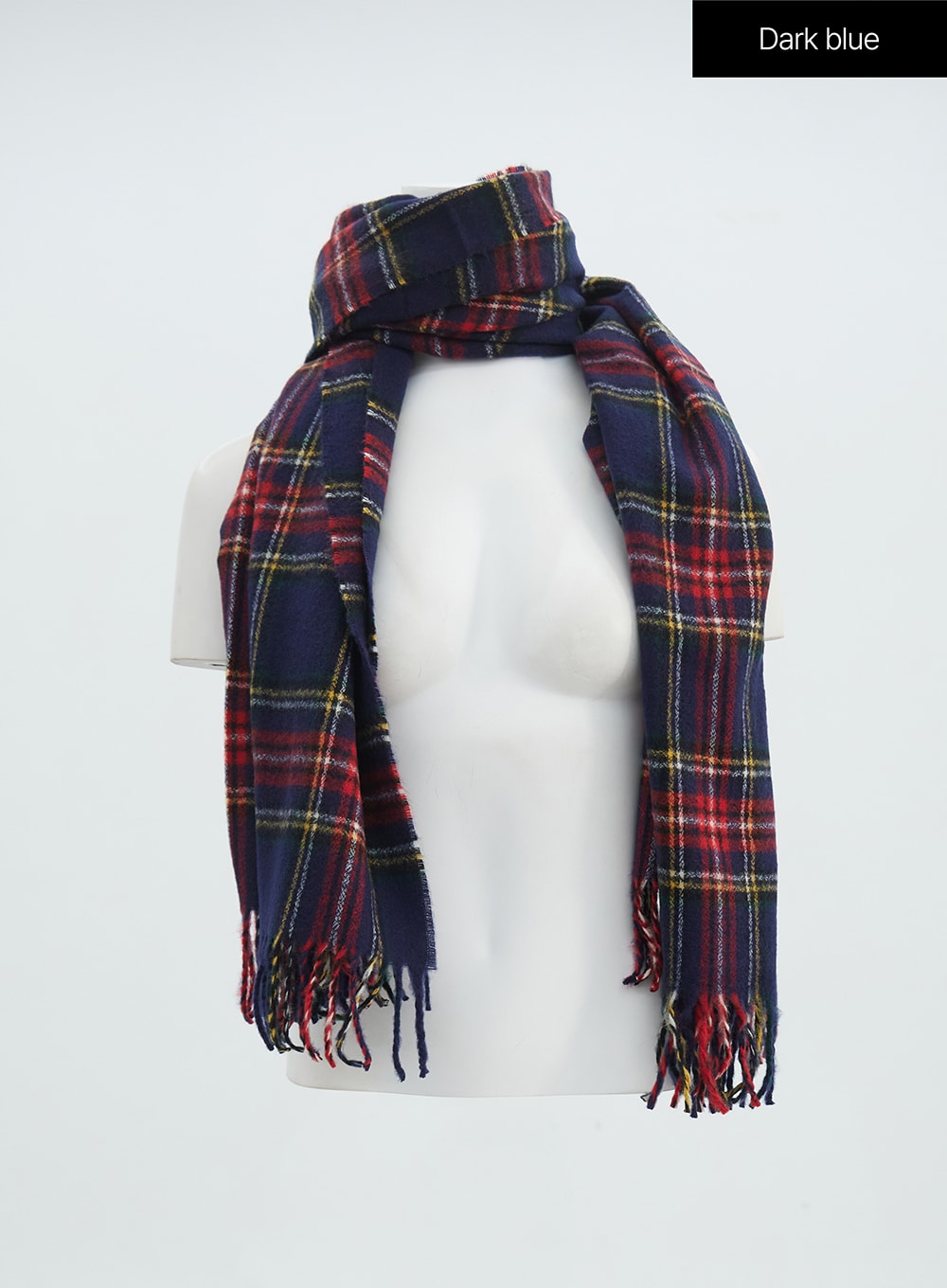 christmas-long-tassel-check-scarf-in316