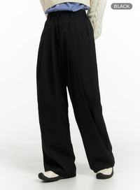 solid-banding-wide-trousers-om412