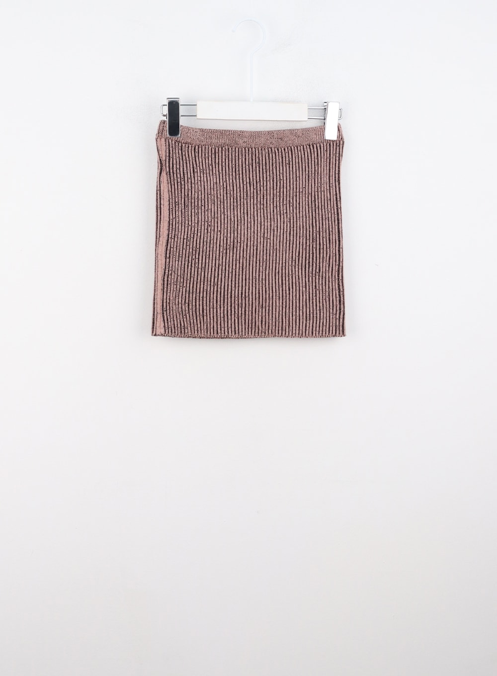 Ribbed Knit Mini Skirt CO313