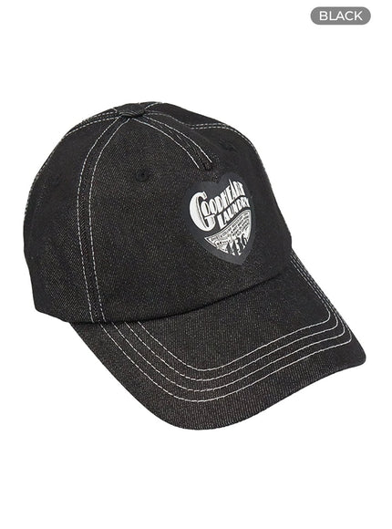 graphic-baseball-cap-cl425 / Black