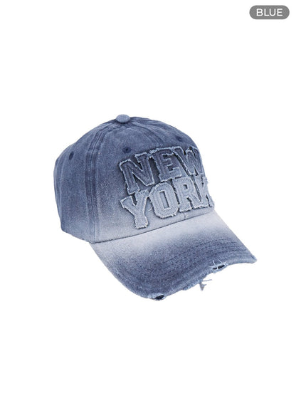 patched-gradient-cotton-cap-co414 / Blue