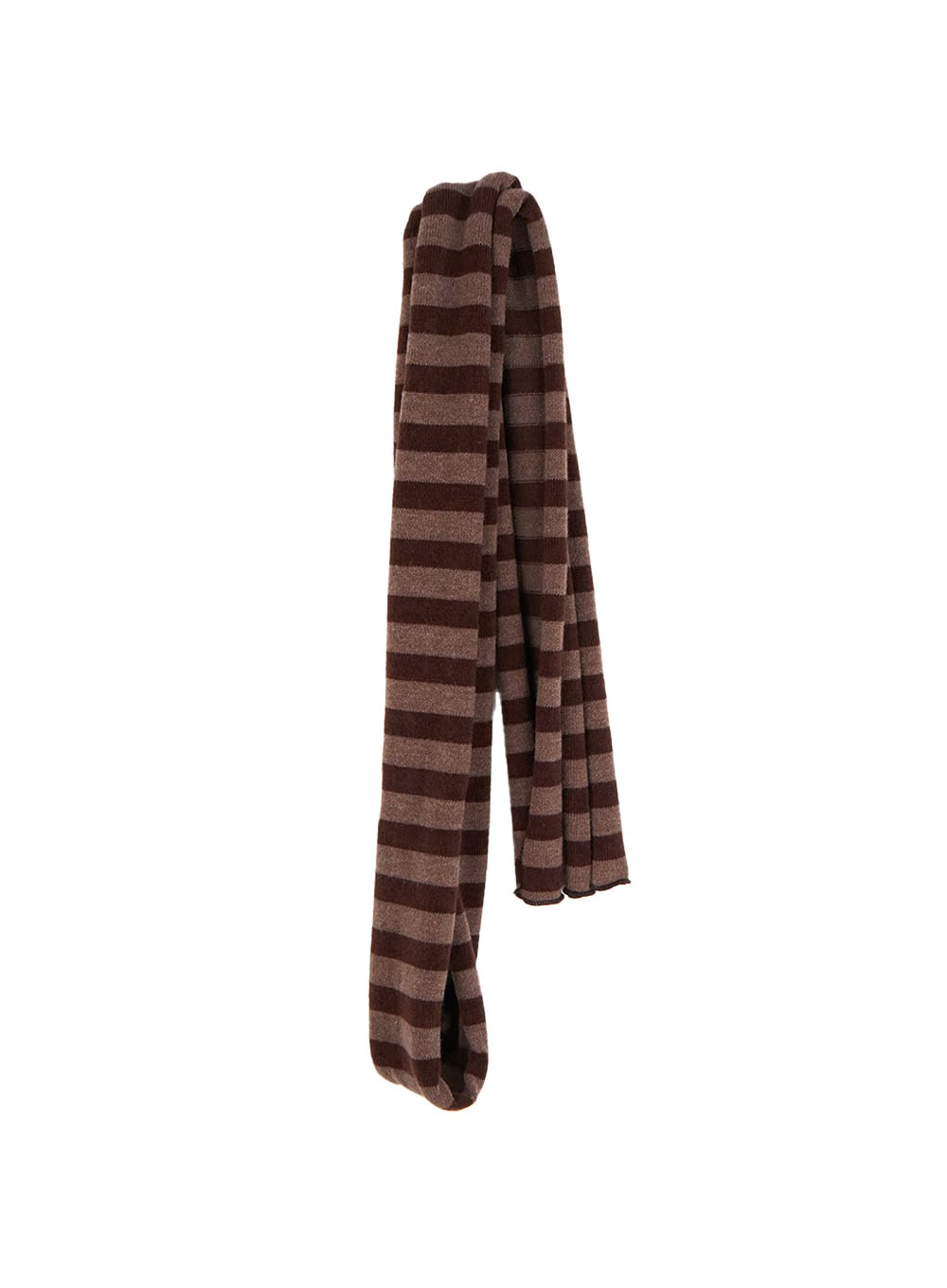 chic-striped-scarf-cd406 / Brown