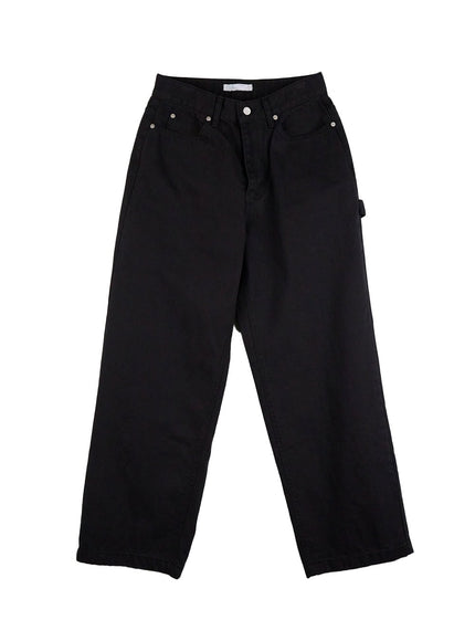 widefit-cotton-pants-cn406 / Black