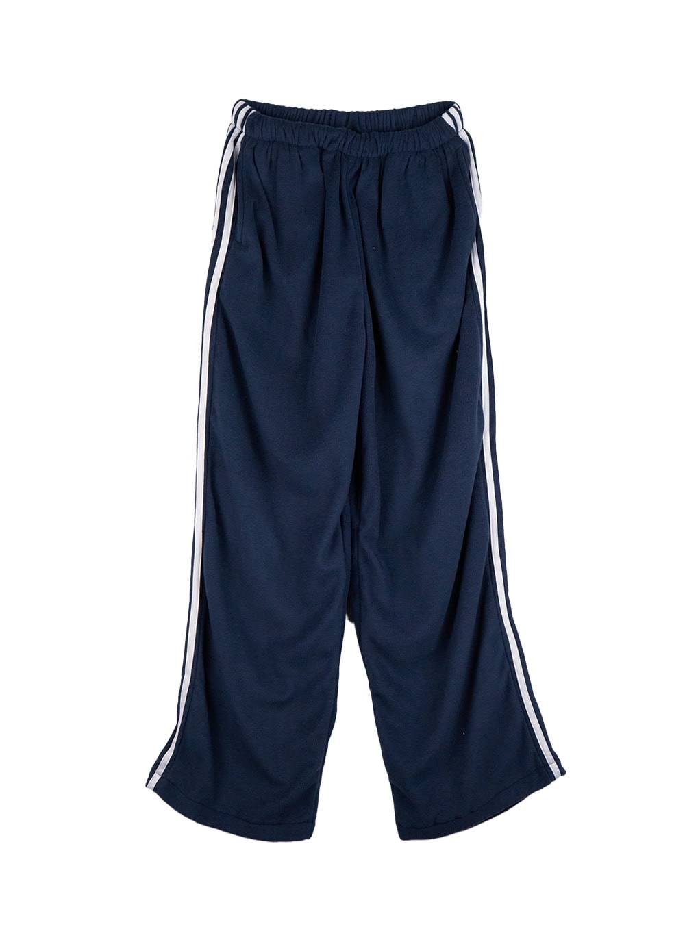 striped-wide-fit-sweatpants-cd423 / Dark blue