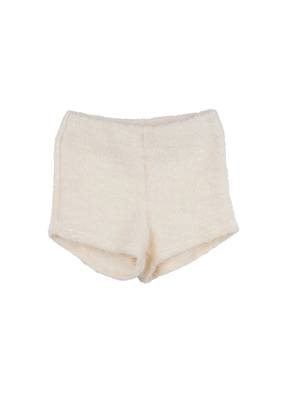 cozychic-wool-blend-shorts-cn408 / Light beige