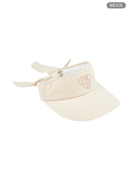 embroidered-visor-oy424 / Beige