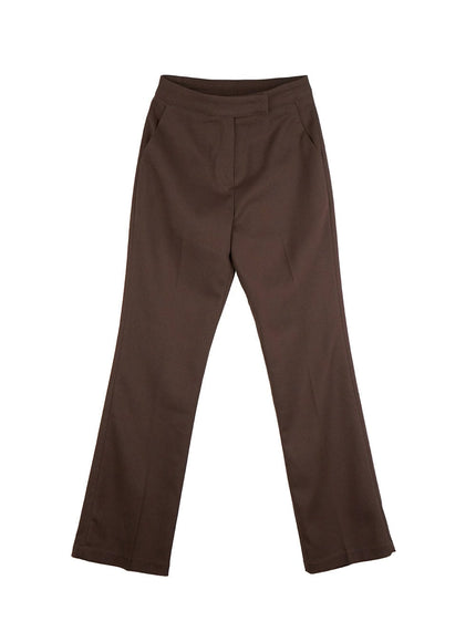 classic-tailored-trousers-on422 / Brown