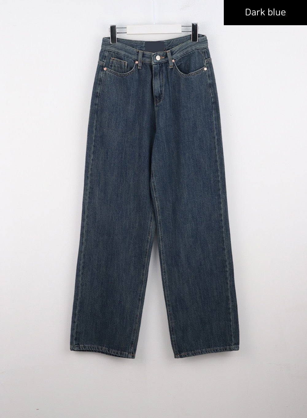 light-wash-wide-leg-jeans-co313 / Dark blue