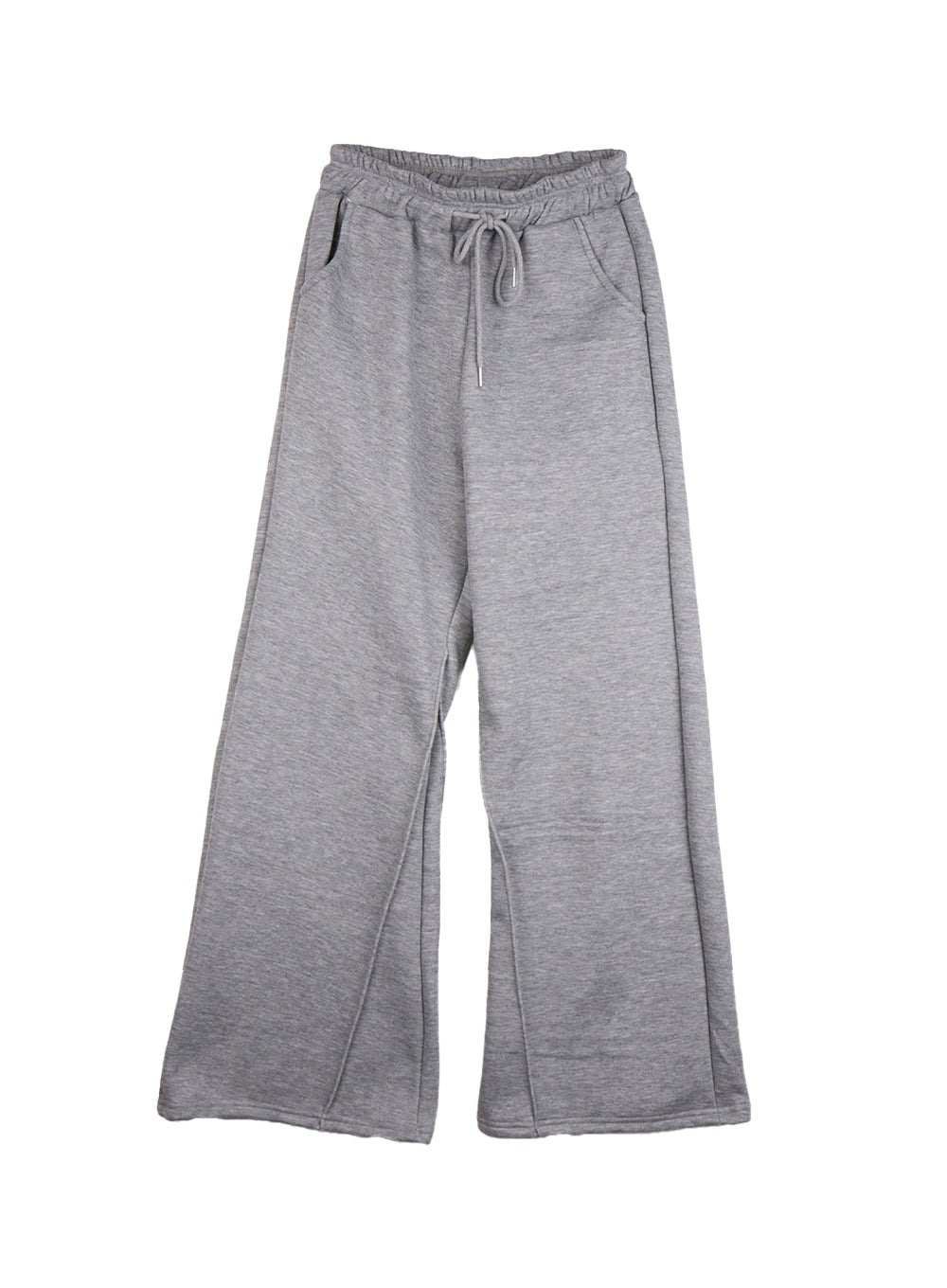 pintuck-detail-sweatpants-cd419 / Gray