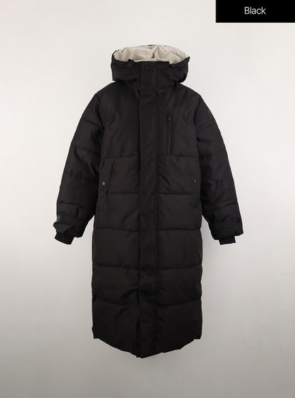 maxi-puffer-jacket-od311 / Black