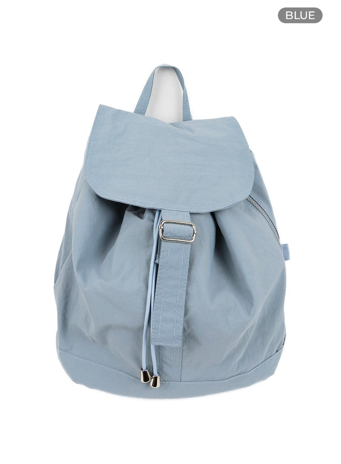 nylon-buckle-backpack-cf426 / Blue