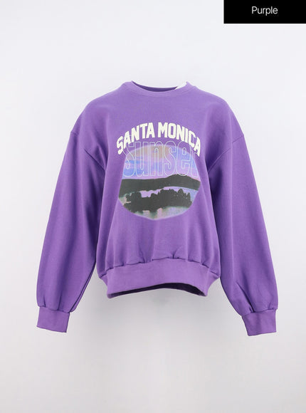 comfy-graphic-sweatshirt-oo331 / Purple