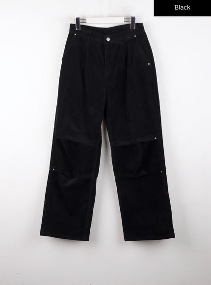 corduroy-middle-waist-pocket-straight-leg-trousers-cd322