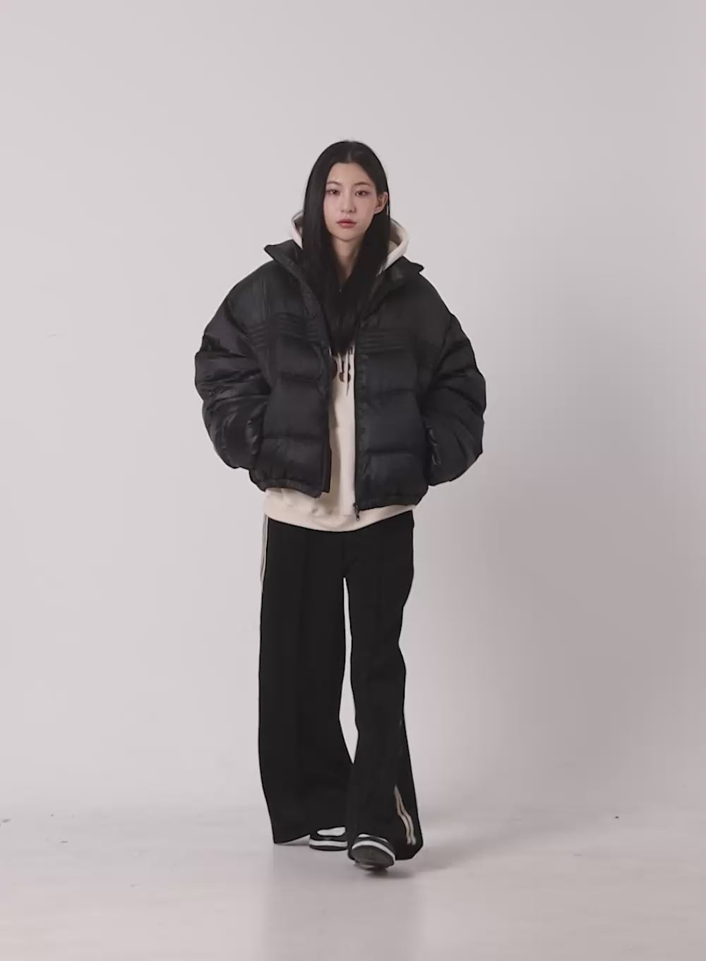 ZipUp Oversize Puffer Coat CN428