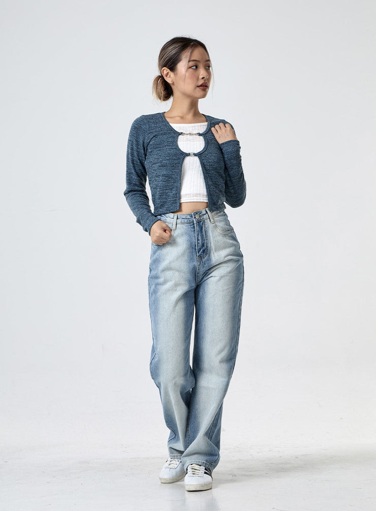 Washed Light Blue Jeans CG25