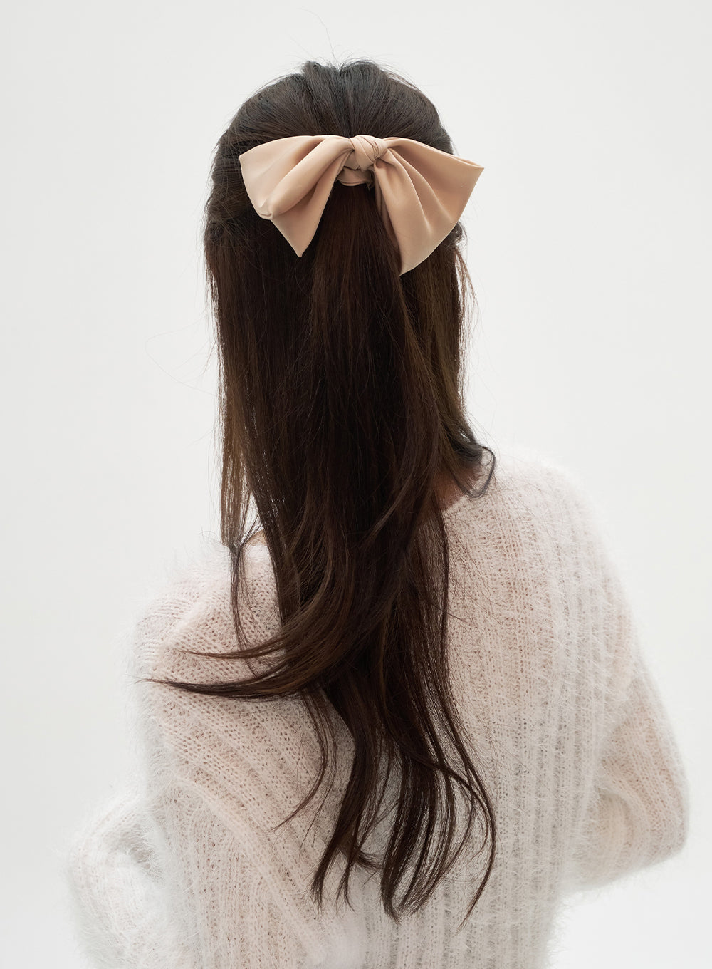 Satin Ribbon Hair Scrunchie