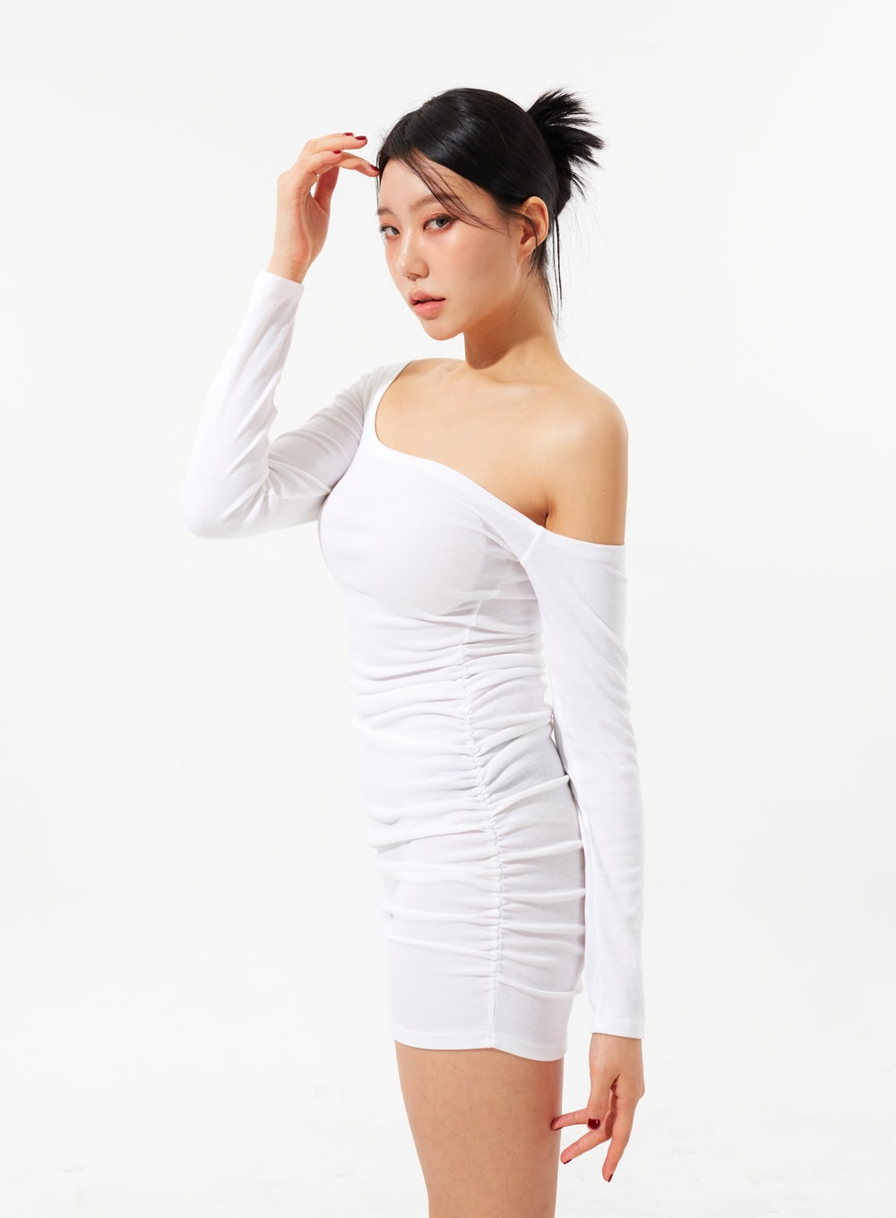 Off-Shoulder Mini Dress IM327
