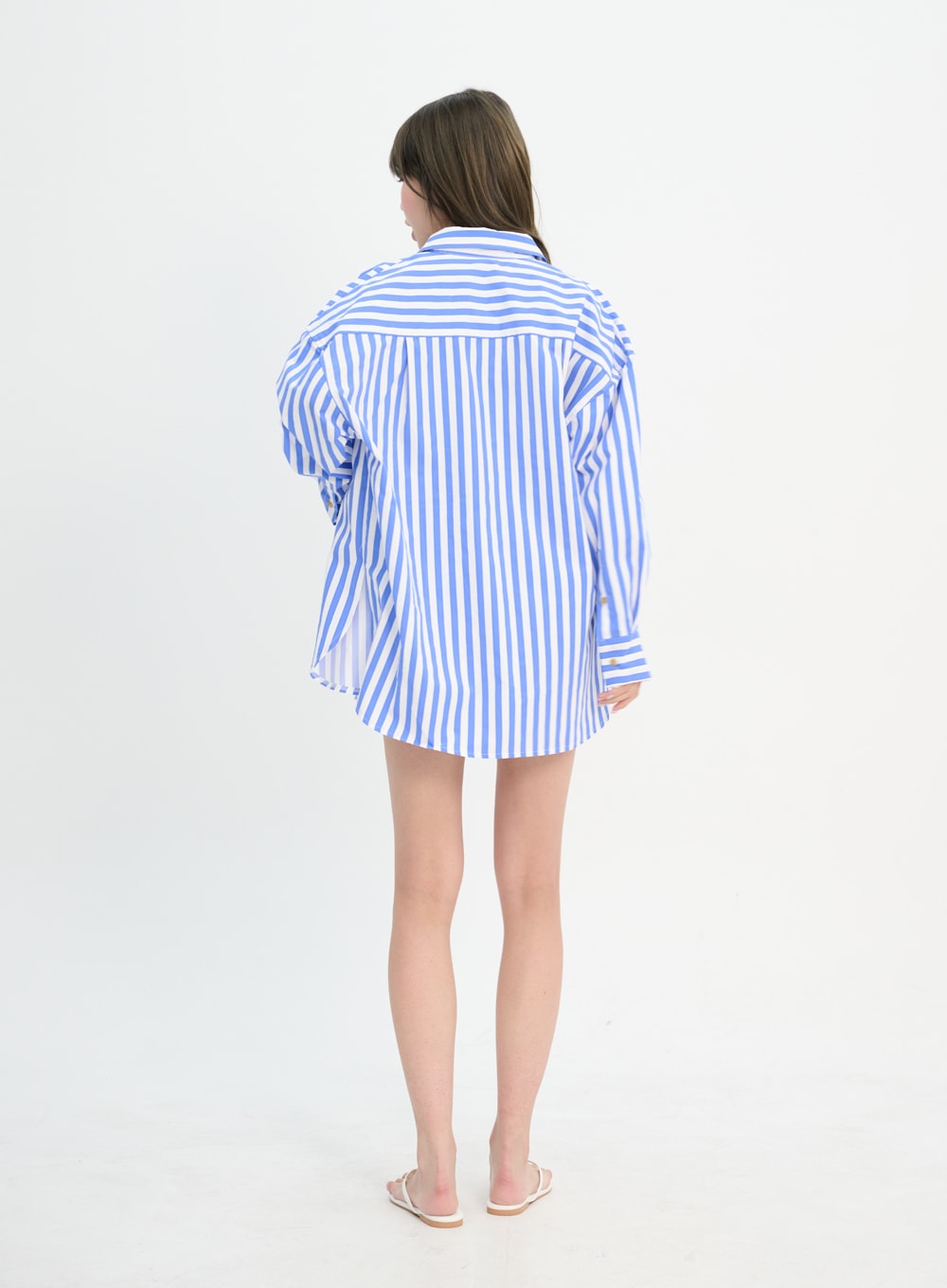 Stripe Oversized Shirt IM302