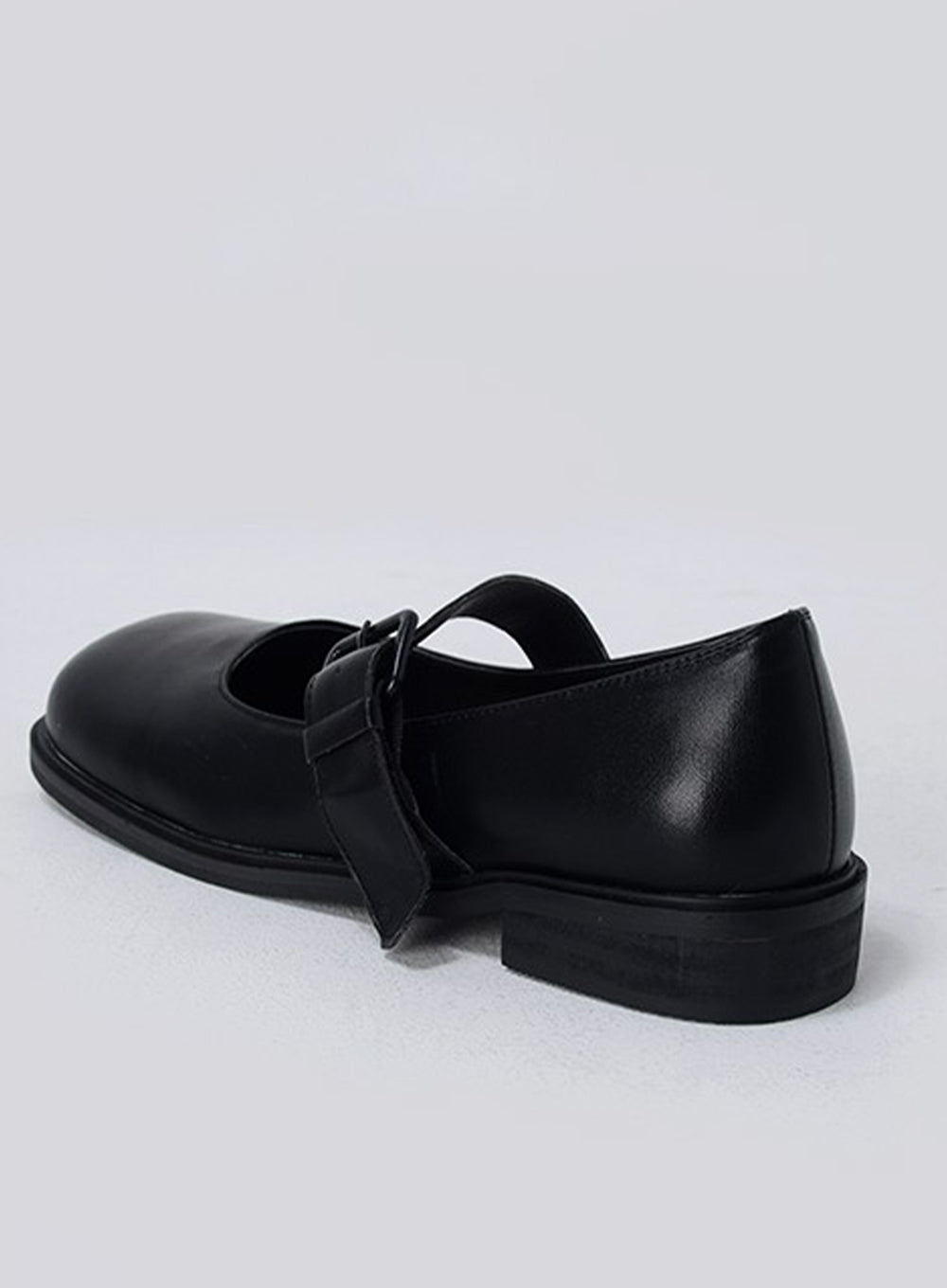 Square Toe Belted Shoes