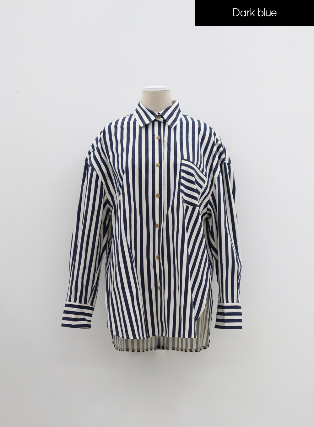 Stripe Oversized Shirt IM302
