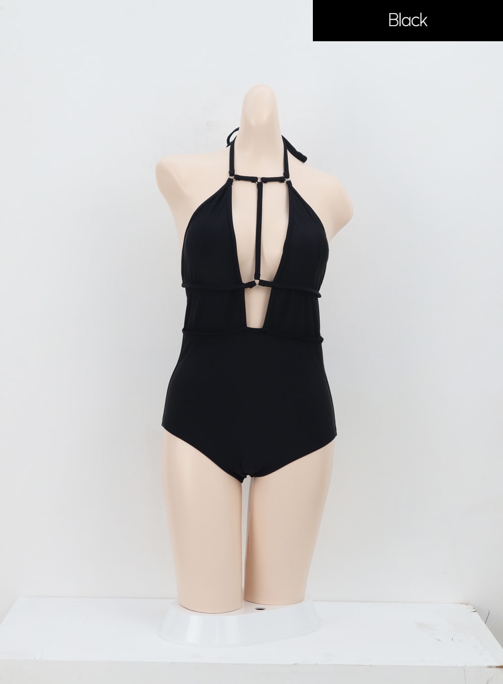 Strap Cut Out Swimsuit IA314