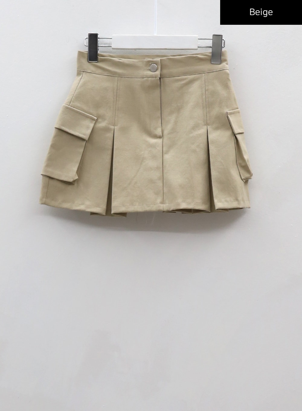 Pleated Cargo Mini Skirt CJ16
